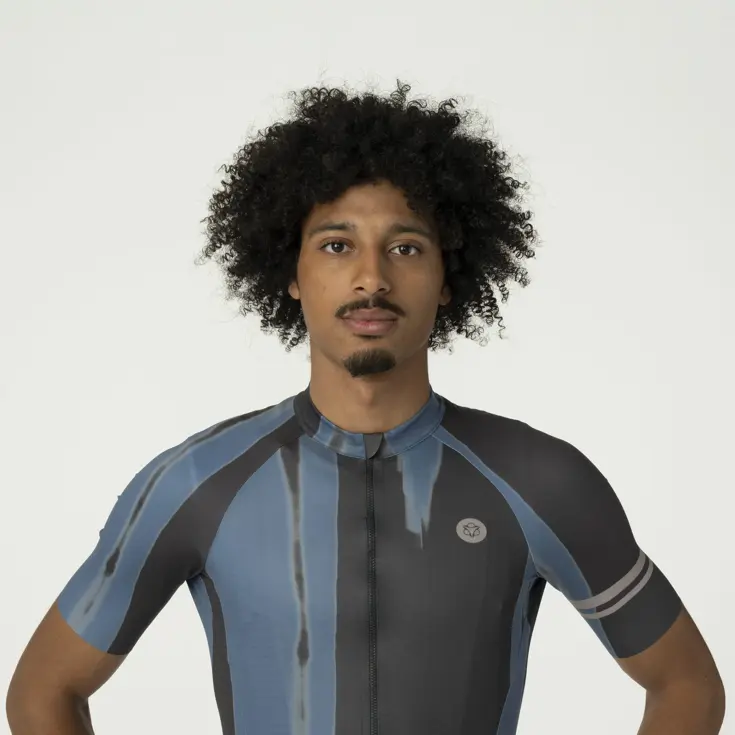 Vertical Paint - Fietsshirt heren