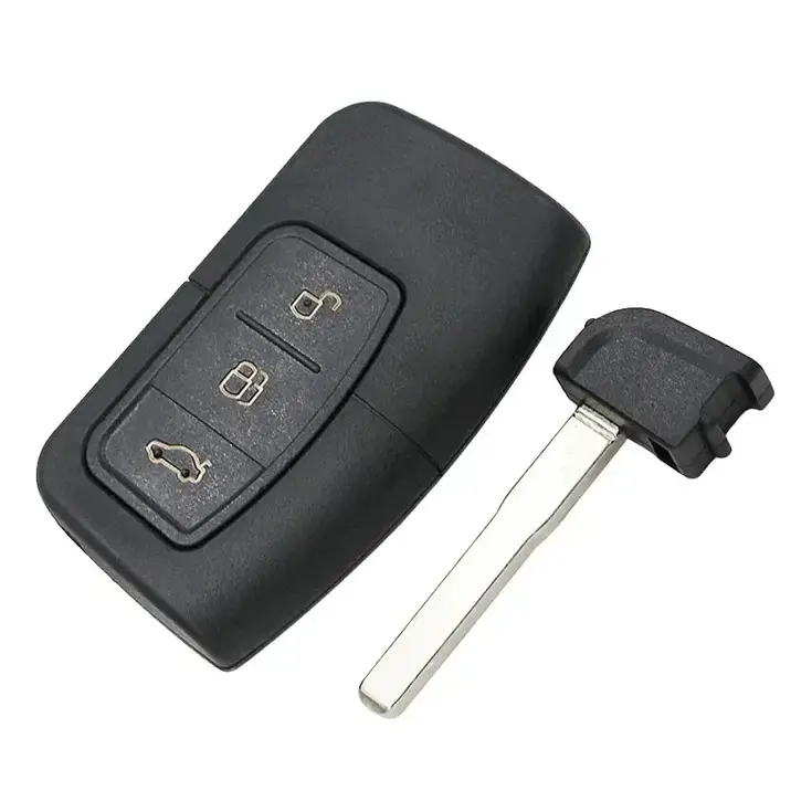 Smart key behuizing 3 knops geschikt voor Ford