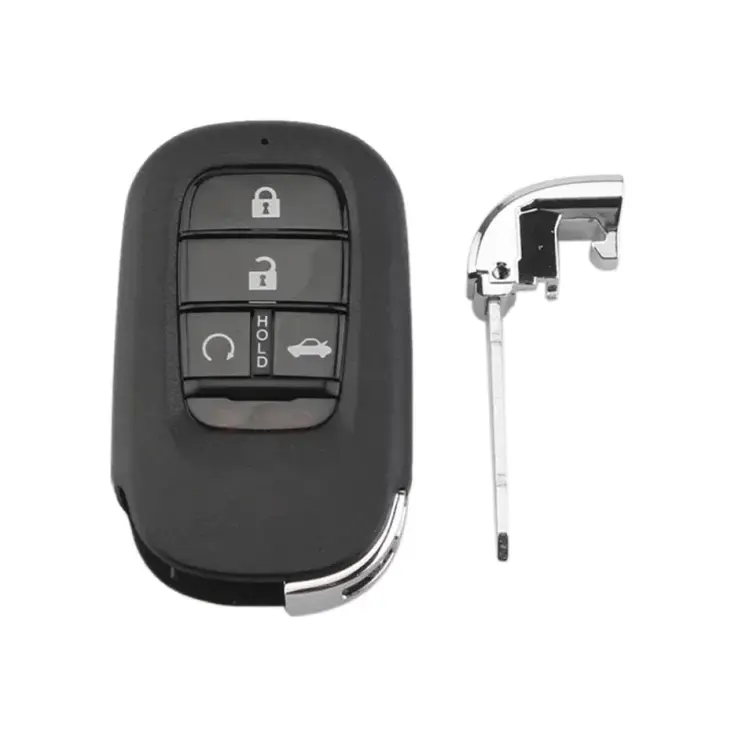 Smart key behuizing 4 knops geschikt voor Honda