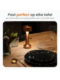Classic Tafellamp Oplaadbaar - 21cm - LED