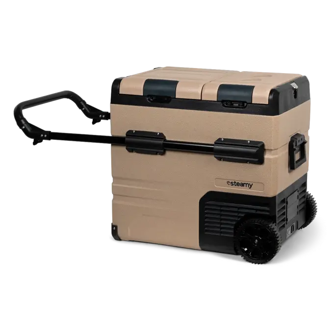 Steamy-E Elektrische Koelbox op wielen - 54L