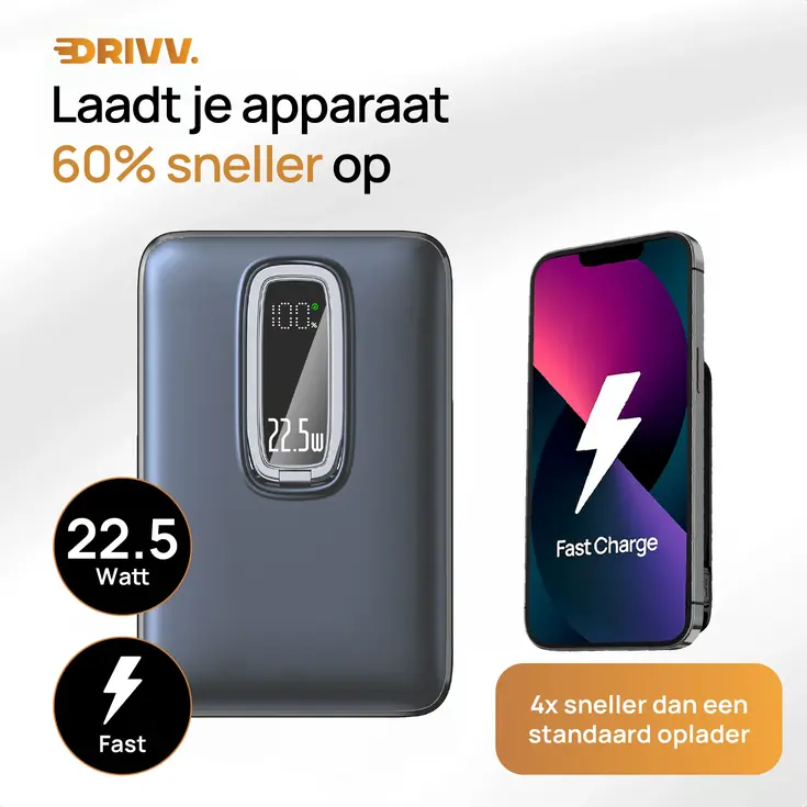Magnetische Powerbank 10000 mAh