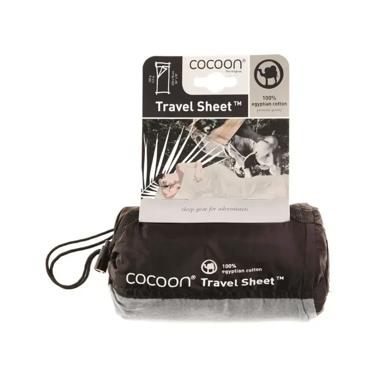 Cocoon Travelsheet Egyptisch Katoen Natural