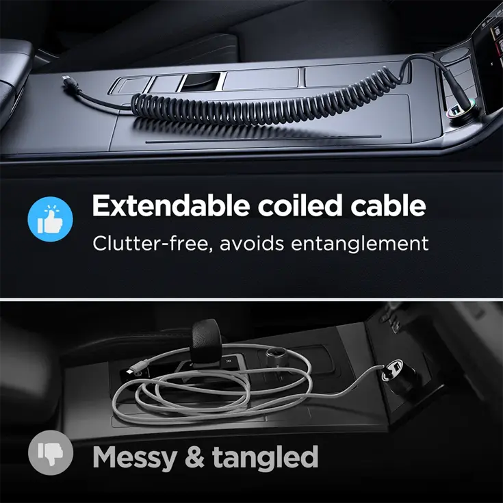 Verlengbare Kabel USB/USB-C