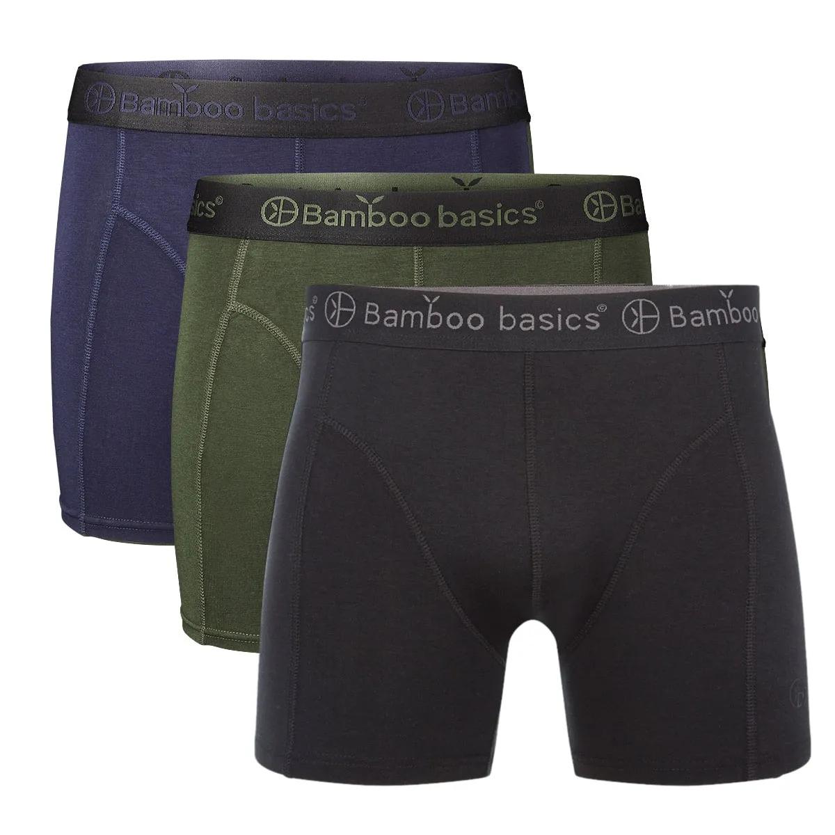 Bamboo Basics  RICO  Boxershorts 3-pack heren  XXL  Multicolour