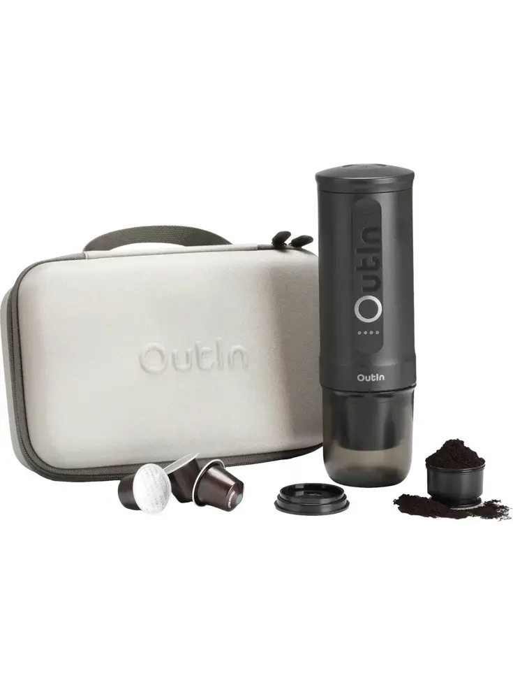 Outin Espressomachine Bundel - Grijs