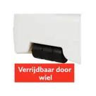 CUHOC Parasol Beige Ø3m + grote Voet en hoes