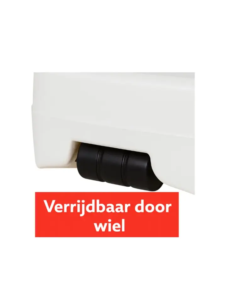 CUHOC Parasol Grijs Ø3m + grote Voet en hoes