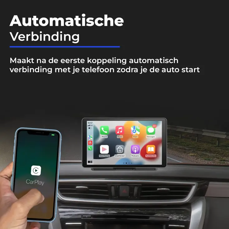CarPlay/Android Auto scherm 7 inch