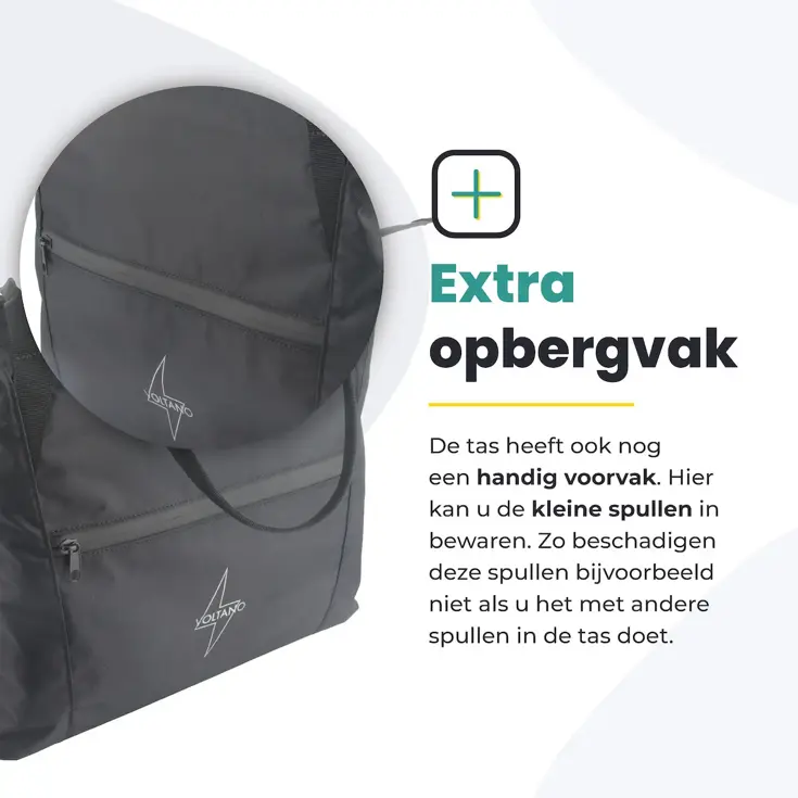 Voltano Shopper Enkele Fietstas 19L