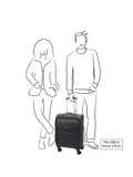 Gabol Cloud Cabin Trolley 55 black |31 L