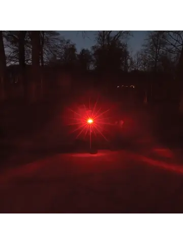 Axa Achterlicht Juno Auto Off Batterij 80Mm