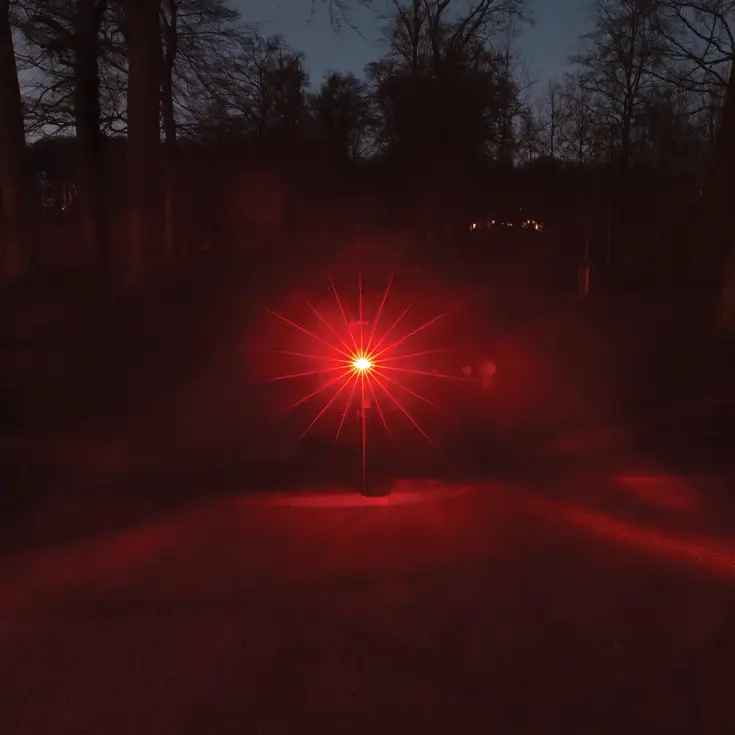 Axa Achterlicht Juno Auto Off Batterij 80Mm