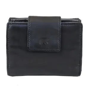 Jill - Portemonnee - Leer - Overslag - 9 pasjes