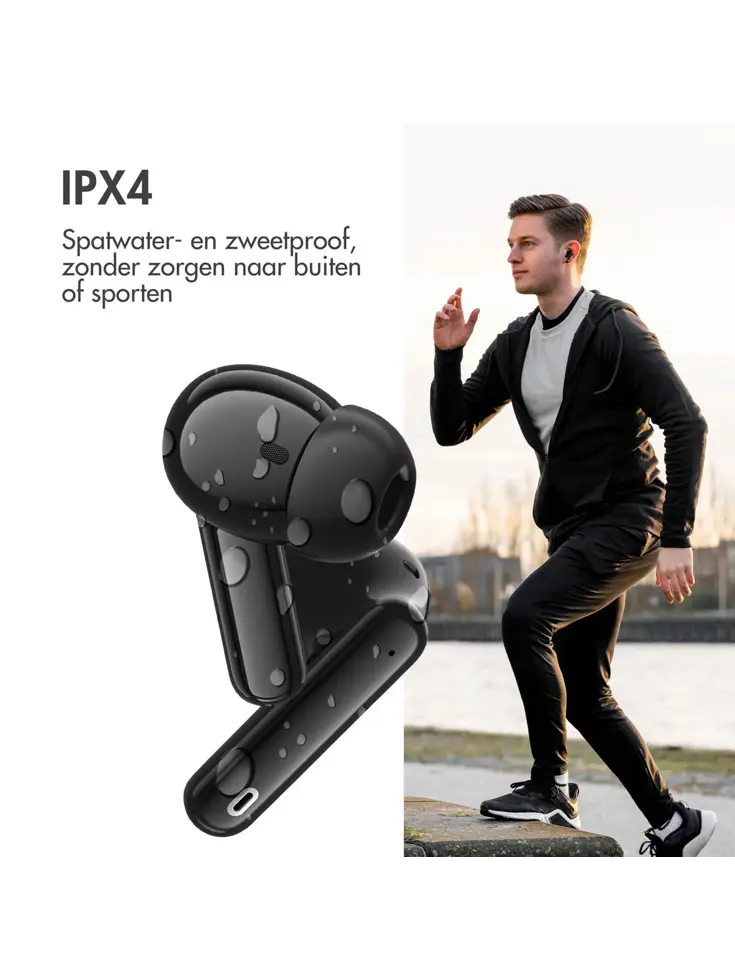 Bluetooth Oortjes met Active Noise Cancelling