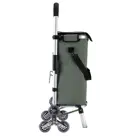 Packaway 40L boodschappentrolley met trapwielen