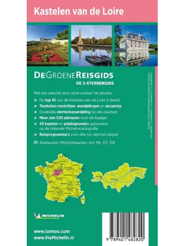 Michelin reisgids Kastelen van de Loire