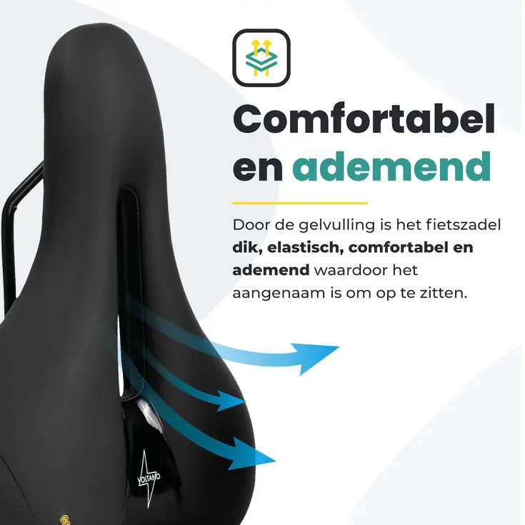 Voltano Fietszadel Trekking Dames