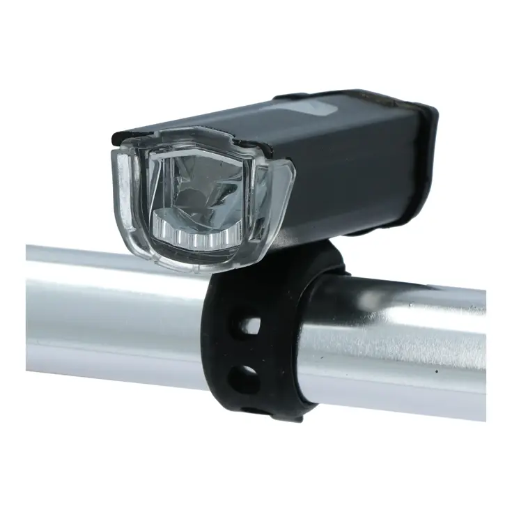 Oplaadbaar USB voorlicht met 200 lumen LED
