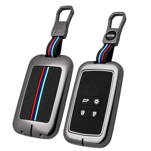 Metalen Sleutelhoesje voor Dacia grijs B