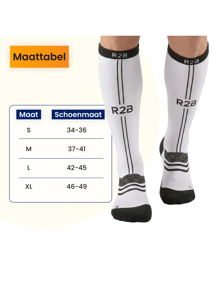 Sport Compressiekousen - Sokken Hardlopen