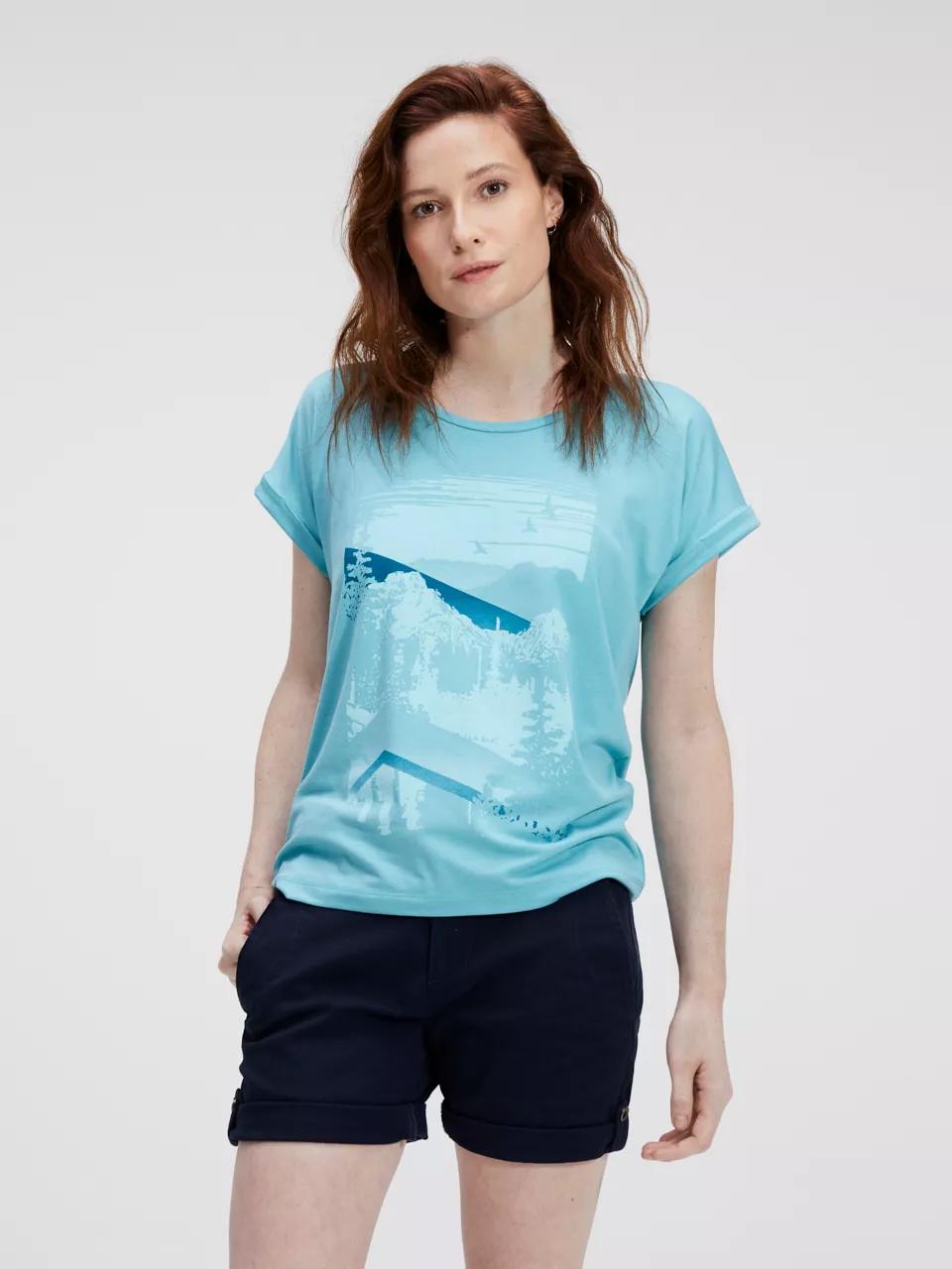 ANWB  Eljas   T-shirt Dames  Turkoois   S main product image