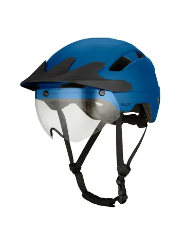 PILOT fietshelm met regencap