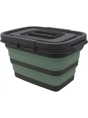 Eurotrail Siliconen Opvoubare Mand + Deksel L
