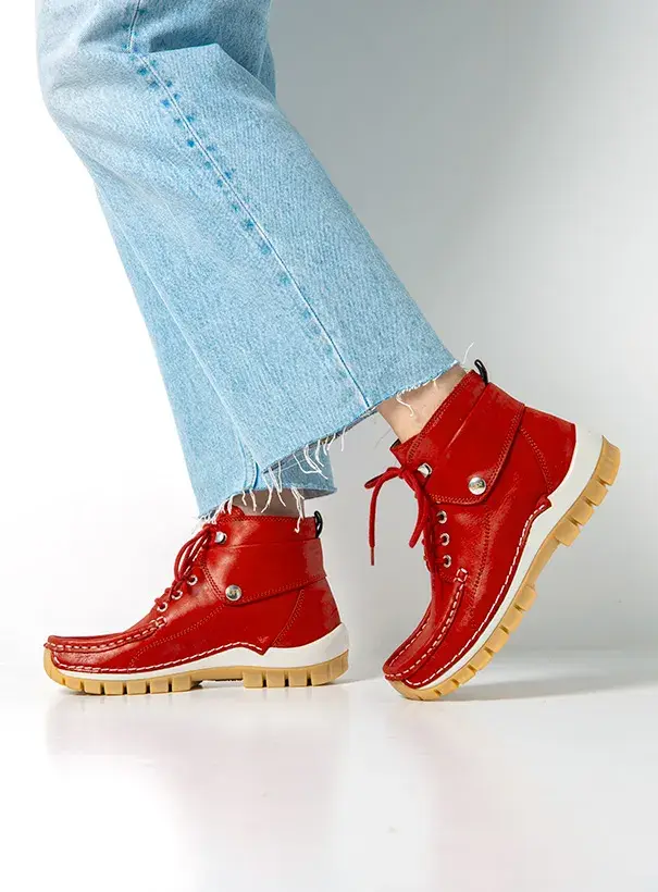 Jump Summer - Hoge veterschoenen dames