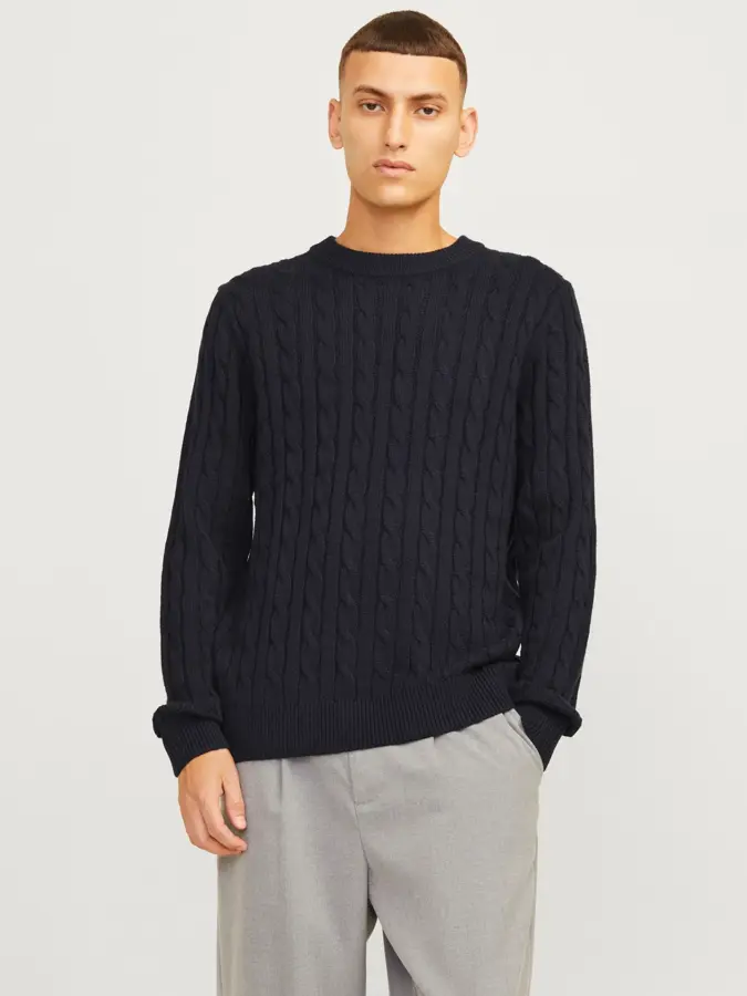 Heren Ross Knit Crew Neck Jack & Jones