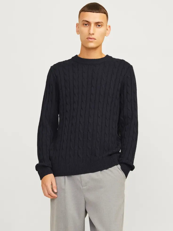 Heren Ross Knit Crew Neck