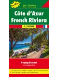 Wegenkaart Côte d'Azur