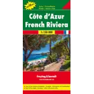 Wegenkaart Côte d'Azur