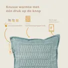 Pleafs Warmtekussen 45x45cm