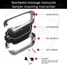 Metalen Sleutelhoesje voor Volkswagen grijs G3