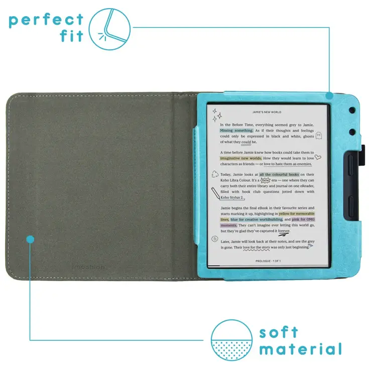 Vegan Leather Case - Kobo Libra Colour