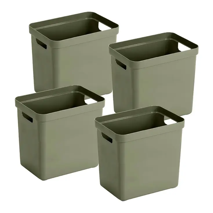 Sigma home - Opbergbox - 25L - 4-delig