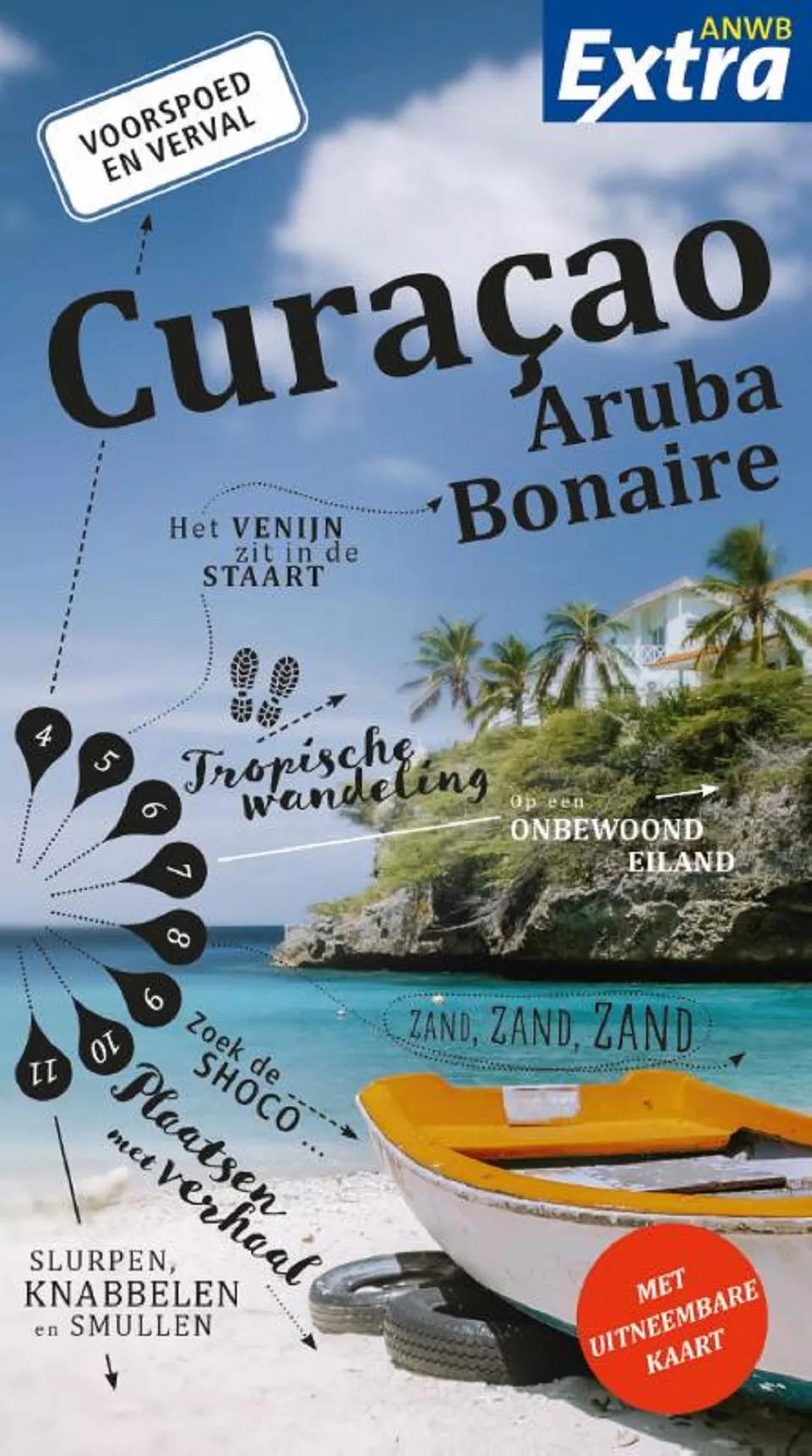 ANWB  Extra reisgids Curaçao, Aruba en Bonaire main product image