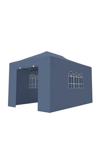 Partytent met Zijwanden – 3x4.5 m – Donkerblauw