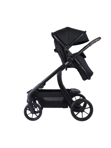 Kinderwagen Novi Pacific Premium Duo Solid Black