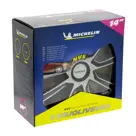 Michelin Wieldoppen 14" zilver/zwart 4 stuks