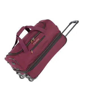 Travelite wheeled duffle 55 expandable Rood