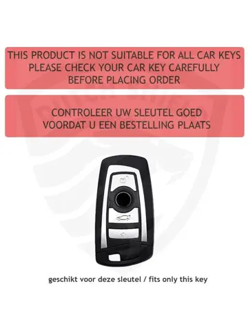 TPU Sleutelhoesje voor Bmw zwart A4