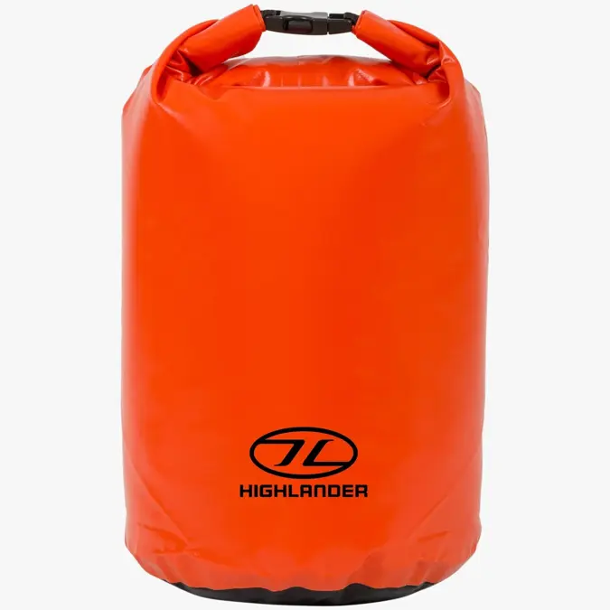 Highlander waterdichte tas PVC 16L - Oranje