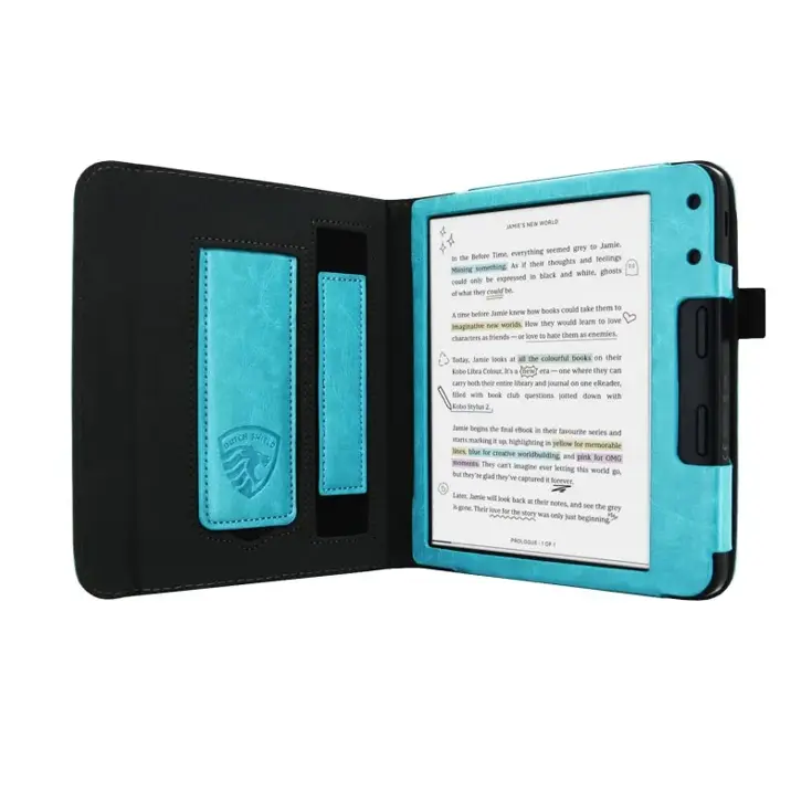 Ereader Hoesje - Luxe strap Case Kobo Libra Colour