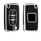 Dutch Shield Sleutelhoesje  Citroën zwart D3B