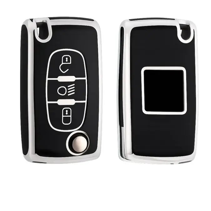 Dutch Shield Sleutelhoesje  Citroën zwart D3B