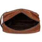 Pecos - Leren toilettas - 4 insteekvakken