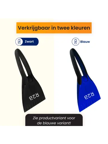 IJskrabber Auto met IJsbreker - Blauw