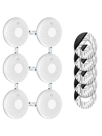 CS11R Draadloos koppelbare combimelder 6-pack